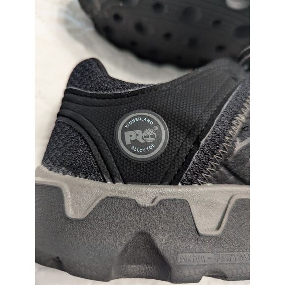 👟 Timberland PRO Alloy Toe Work Shoes Black - Size 9W 👟 - Picture 11 of 11
